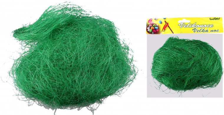 Dekoratívna tráva zelená