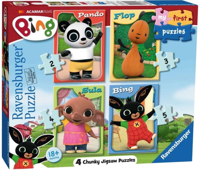 Ravensburger moje prvé puzzle Bing: Priatelia