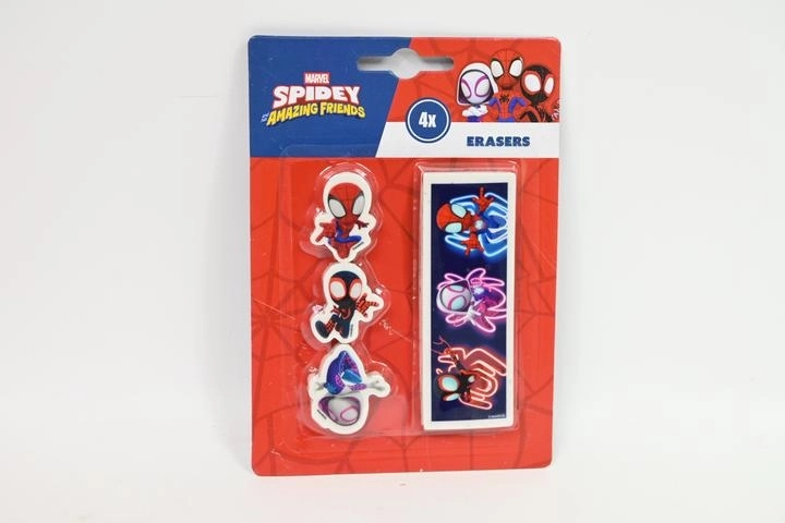 Gumovacie gumy Spidey a jeho úžasní priatelia – sada 4 ks