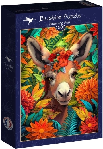 Puzzle Bluebird Kvitnúca zábava 1000 dielikov