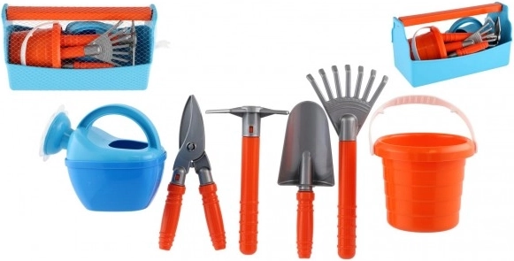 Set na záhradu Plast 7 ks v sieťke