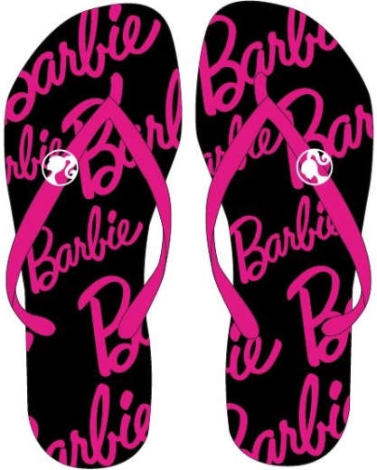 Barbie dámske kúpacie šľapky (nazúvaky) 36–41 - 1 kus