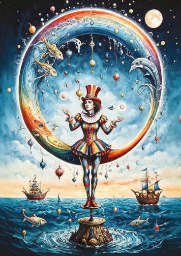 Puzzle morský akrobat 1500 dielikov ART PUZZLE