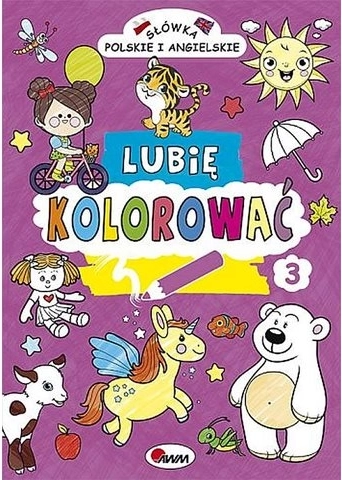 Lubię kolorować – poľské a anglické slovíčka