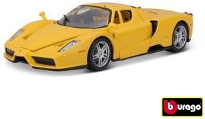 Bburago Ferrari Enzo žltý model v mierke 1:24