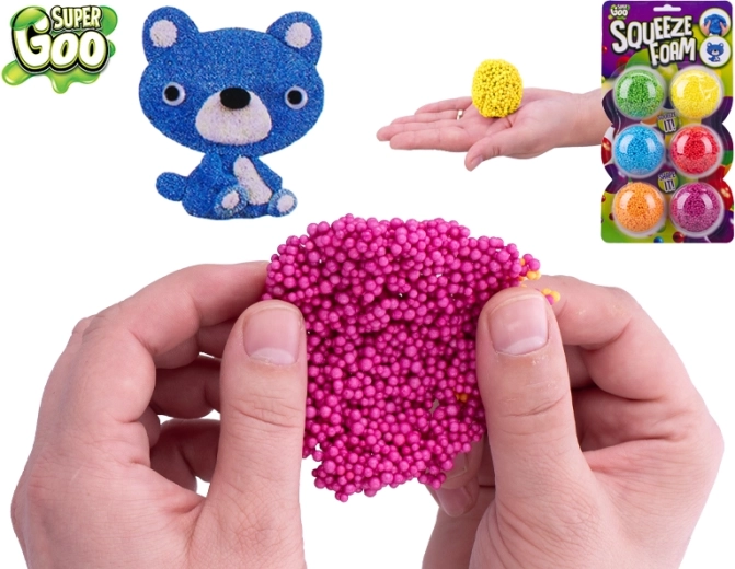 Super Goo penová modelovacia hmota – sada 6 farieb