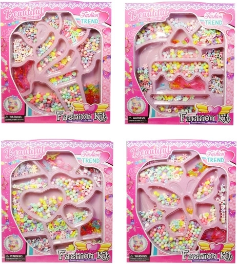 Farebné koráliky na náramky pre deti