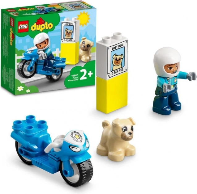 Motorka Policie LEGO DUPLO
