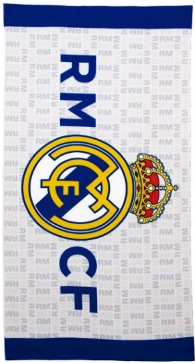 Uterák Real Madrid z mikrovlákna 70 × 140 cm