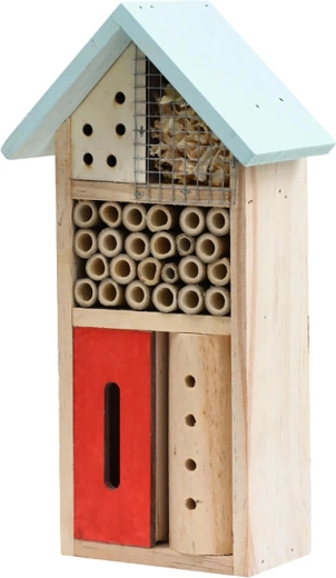 Drevený hmyzí hotel 26 × 13,5 × 8,5 cm