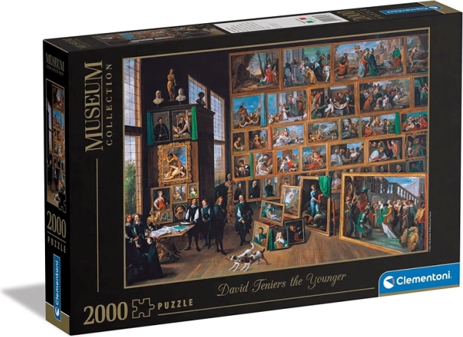 Puzzle 2000 dielikov Múzeum Teniers Arcivojvoda Leopold Wilhelm