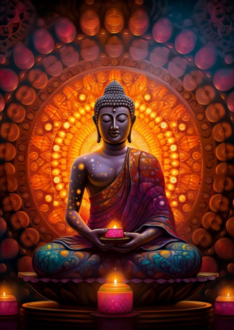 Ukludňujúce puzzle s 1000 dielikmi