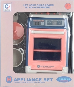 Detský sporák s rúrou na batérie