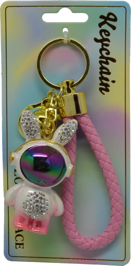 Prívesok na kľúče Zajac kozmonaut