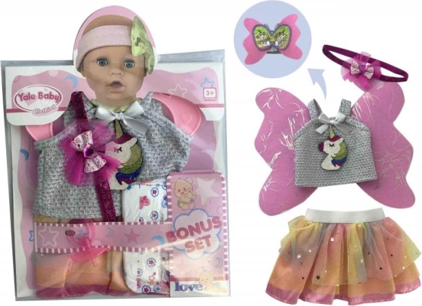 Šaty pre bábiku 40-43 cm