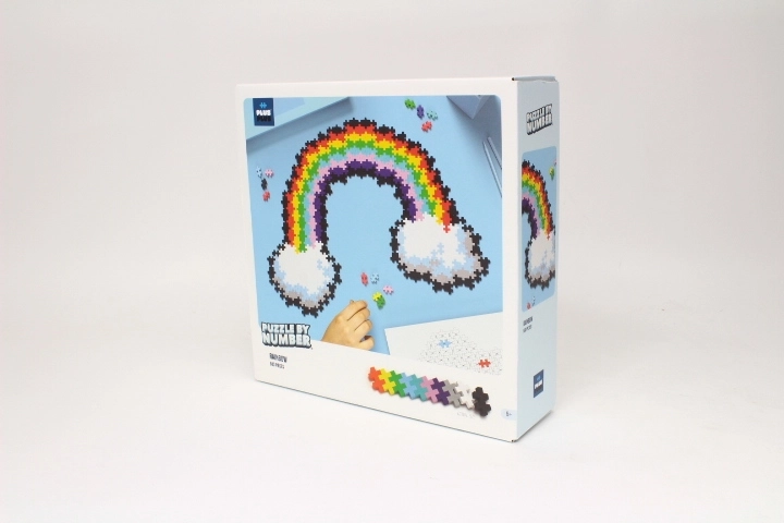 Plus-Plus Puzzle by Number dúha 500 dielikov