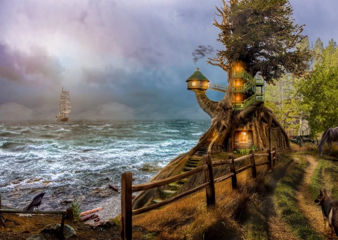 Enjoy puzzle kúzelný maják