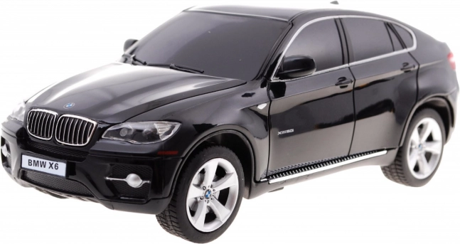 BMW X6 čierny RASTAR model 1:24 SUV na diaľkové ovládanie + diaľkové ovládanie