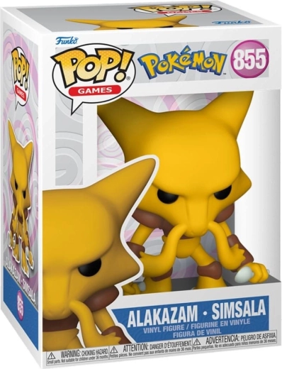 Funko Pop! Pokémon Alakazam (Simsala) #855 - 1 kus