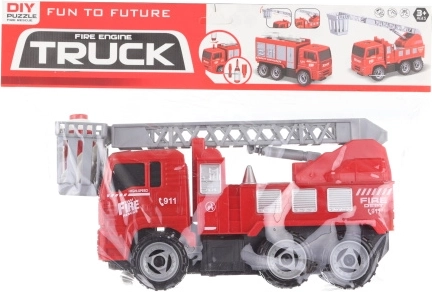 Skrutkovacie hasičské auto pre deti