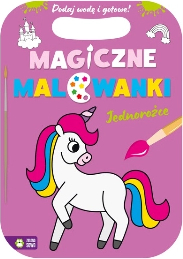 Magické maľovanky: jednorožce – detské omaľovánky