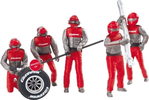 Figúrky mechanikov Carrera – sada 5 ks