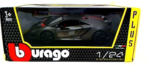 Model Lamborghini Sesto Elemento 1:24 Metalická Šedá