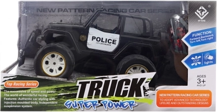 Policajné RC terénne auto 1:16