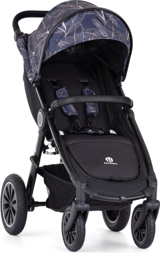 Kočík Petite&Mars Street+ Air Black limitovaná edícia Palmtree