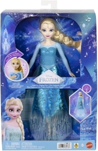 Disney Frozen spievajúca bábika Elsa so svetlami