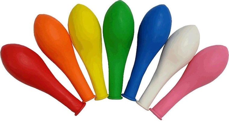 Latexové balóniky 30 cm – mix farieb, 12 ks