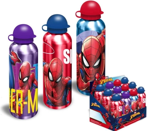 Hliníková fľaša na pitie Spider-Man 500 ml - 1 kus