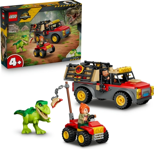 LEGO Jurassic World nákladné vozidlo na prepravu mláďaťa tyranosaura