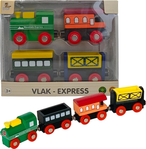 Drevený vláčik Express BABU