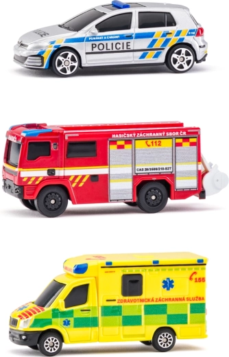 Maisto sada záchranných vozidiel Česká republika 1:64