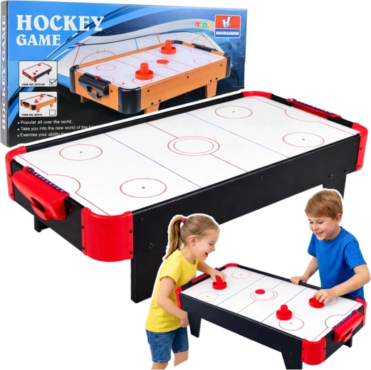 Mini stolný air hockey pre deti – čierny