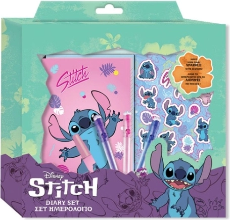 Diár s flitrami Lilo & Stitch