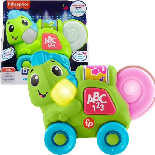 Fisher-Price Link Squad interaktívny chameleón spoznáva farby