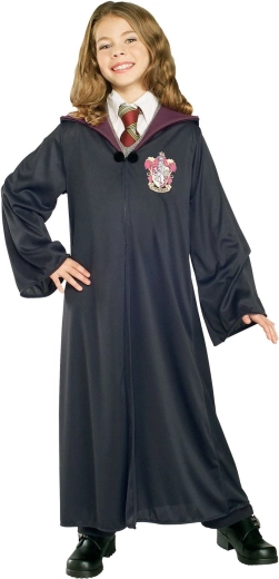 Harry Potter chrabromilský plášť s kapucňou pre deti (116–122 cm) - 1 kus