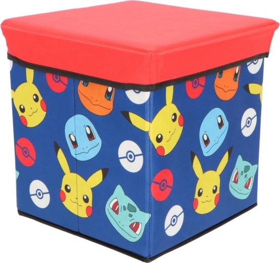Taburet s úložným priestorom Pokémon