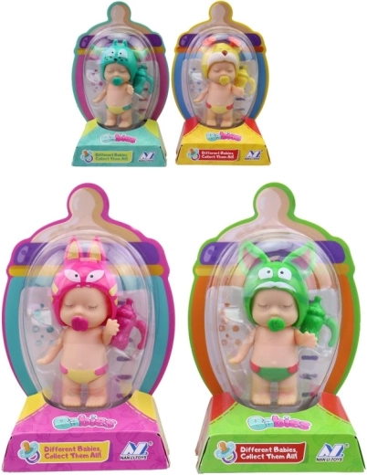 Mini bábika 9 cm – roztomilá zberateľská hračka pre deti