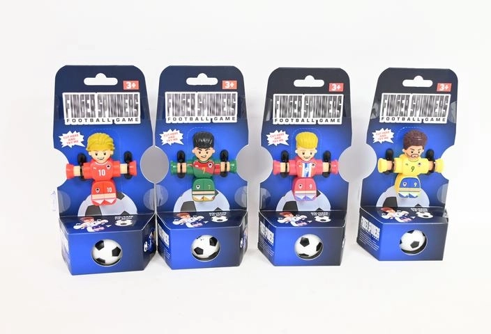 Finger spinners stolný futbal – figúrka futbalistu s loptičkou