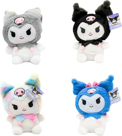 Plyšová hračka HELLO KITTY Kuromi 30 cm – nadýchaný maznáčik