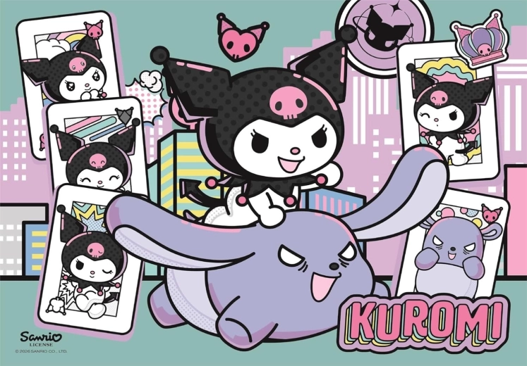 Clementoni puzzle Kuromi 104 dielikov