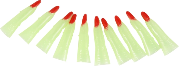 Čarodejnícke prsty na Halloween – sada 10 ks