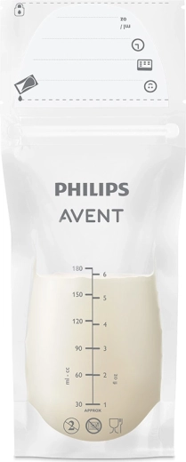 Vrecká na materské mlieko Philips Avent 180 ml, 25 ks