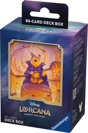 Disney Lorcana azúrové more – krabička na balíček kariet Winnie the Pooh - 1 kus
