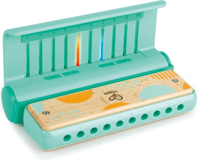 Hape harmonika so svetelnou výučbou