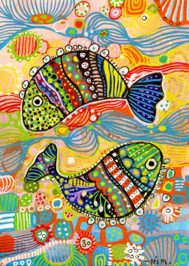Enjoy puzzle Tancujúca ryba 1000 dielikov