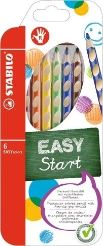 STABILO EASYstart sada pasteliek pre pravákov, 6 ks
